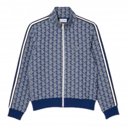 LACOSTE VESTE MONOGRAMME BLEUE